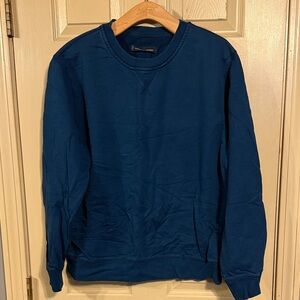 Everlane Men's Thick Deep Blue Crewneck Sweater size L